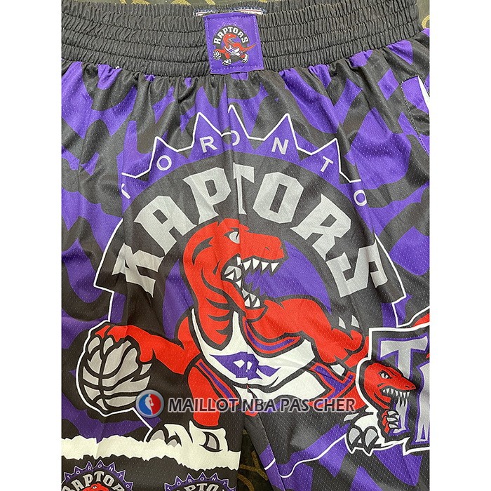 Short Tornto Raptors Mitchell & Ness Noir